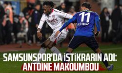 Samsunspor'da istikrarın adı: Antoine Makoumbou