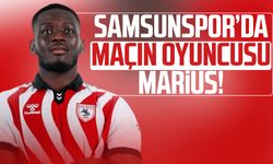 Samsunspor’da maçın oyuncusu Marius Mouandilmadji!