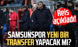 Samsunspor'da Thomas Reis'ten transfer açıklaması