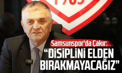 Samsunspor'da Suat Çakır: “Disiplini elden bırakmayacağız”