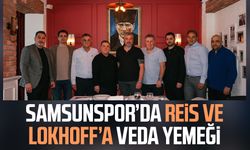 Samsunspor’da Thomas Reis ve Ton Lokhoff’a veda yemeği
