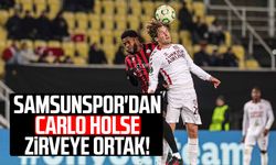 Samsunspor'dan Carlo Holse zirveye ortak!