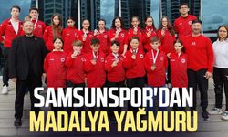 Samsunspor'dan madalya yağmuru