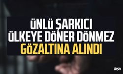 Şarkıcı Edis ülkeye döner dönmez gözaltına alındı