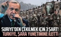 Türkiye’den Suriye nesajı: Çekilme için üç net şart