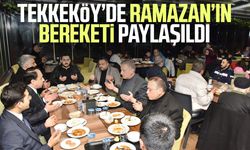 Tekkeköy’de Ramazan’ın bereketi paylaşıldı