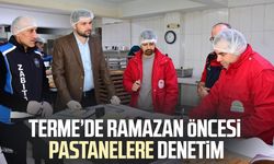 Terme’de Ramazan öncesi pastanelere denetim