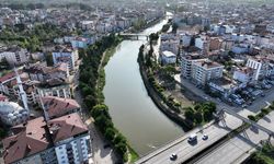 Terme’de Irmakların Şekillendirdiği Düzen