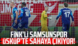 Thorsten Fink’li Samsunspor Üsküp’te sahaya çıkıyor!