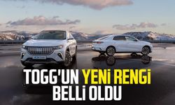 Togg'un yeni rengi belli oldu