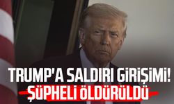 Trump'a saldırı girişimi! Şüpheli öldürüldü