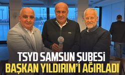 TSYD Samsun Şubesi Başkan Yüksel Yıldırım’ı ağırladı