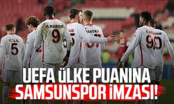 UEFA ülke puanına Samsunspor imzası!