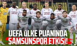 UEFA ülke puanında Samsunspor etkisi!