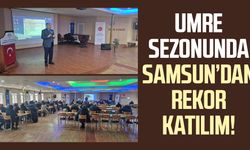 Umre sezonunda Samsun’dan rekor katılım!