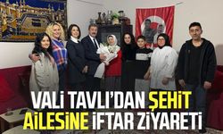 Samsun Valisi Orhan Tavlı'dan şehit Umut Bulut'un ailesine iftar ziyareti