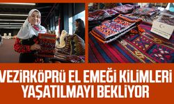 Vezirköprü el emeği kilimleri yaşatılmayı bekliyor