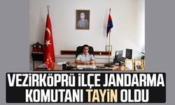 Vezirköprü'de Jandarma Komutanı Binbaşı Onur İstanbul tayin oldu