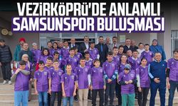 Vezirköprü'de anlamlı Samsunspor buluşması
