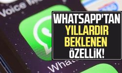 WhatsApp'tan yıllardır beklenen özellik!