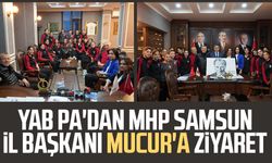YAB PA'dan MHP Samsun İl Başkanı Burhan Mucur'a ziyaret