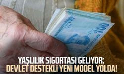 Yaşlılık sigortası geliyor: Yeni model yolda!