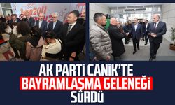 AK Parti Canik’te bayramlaşma geleneği sürdü