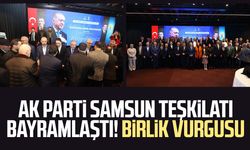 AK Parti Samsun teşkilatı bayramlaştı! Birlik vurgusu