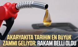 Akaryakıta tarihin en büyük zammı geliyor: Rakam belli oldu