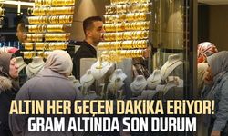 Altın her geçen dakika eriyor! Gram altında son durum
