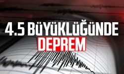 Antalya Kaş açıklarında 4.5 büyüklüğünde deprem