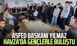 ASFED Başkanı Osman Yılmaz Havza’da gençlerle buluştu