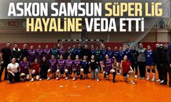 ASKON Samsun Süper Lig hayaline veda etti
