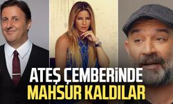 Ateş çemberinde mahsur kaldılar