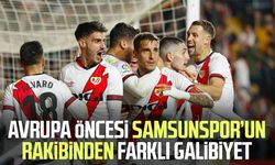 Avrupa öncesi Samsunspor’un rakibinden farklı galibiyet