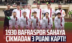 1930 Bafraspor sahaya çıkmadan 3 puanı kaptı!
