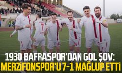 1930 Bafraspor’dan gövde gösterisi: Merzifonspor’a 7 gol