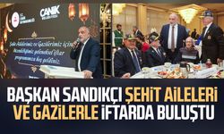 Başkan İbrahim Sandıkçı şehit aileleri ve gazilerle iftarda buluştu