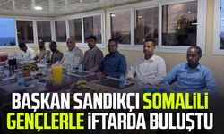 Başkan İbrahim Sandıkçı Somalili gençlerle İftarda buluştu
