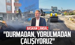 Başkan Mustafa Candal: "Durmadan, yorulmadan çalışıyoruz"