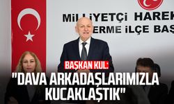 Başkan Şenol Kul: "Dava arkadaşlarımızla kucaklaştık"