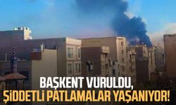 İsrail’den Tahran’a yeni saldırı: Şiddetli patlama meydana geldi