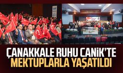 Çanakkale ruhu Canik’te mektuplarla yaşatıldı