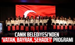 Canik Belediyesi'nden 'Vatan, Bayrak, Şehadet' programı