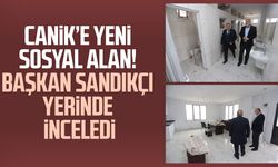 Canik’e yeni sosyal alan! Başkan İbrahim Sandıkçı yerinde inceledi