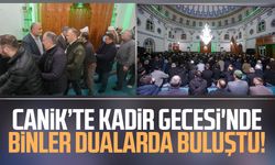 Canik’te Kadir Gecesi'nde binler dualarda buluştu!