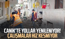 Canik’te yollar yenileniyor! Çalışmalar hız kesmiyor