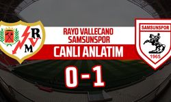 Rayo Vallecano - Samsunspor maçının canlı anlatımı: 0-1