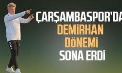 Çarşambaspor’da Tarkan Demirhan dönemi sona erdi