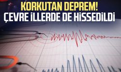 Denizli'de korkutan deprem! Çevre illerde de hissedildi